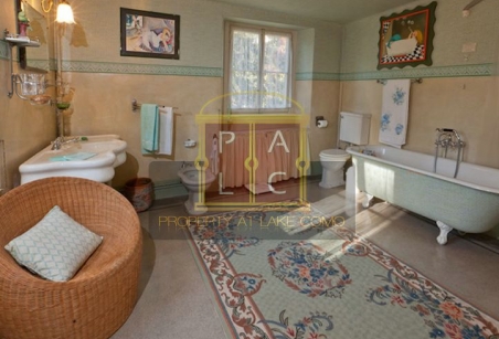 green bathroom second floor